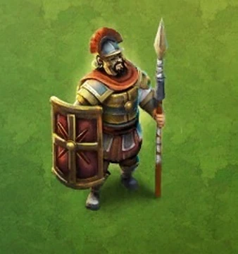 Figurine King & Country ROM054 - Chef De La Garde Prétorienne - 54mm Plomb Peint