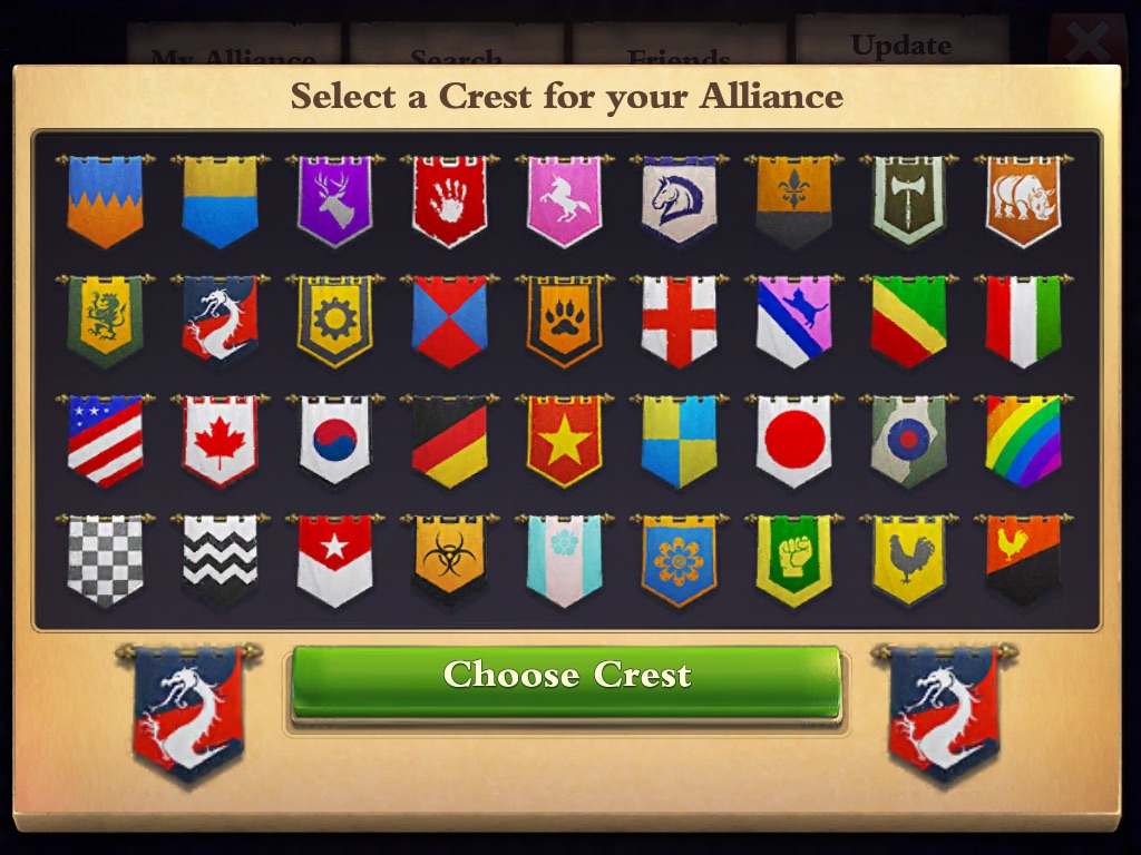 Clash of Kings - [Coming Soon] New function, Alliance Banners! Set