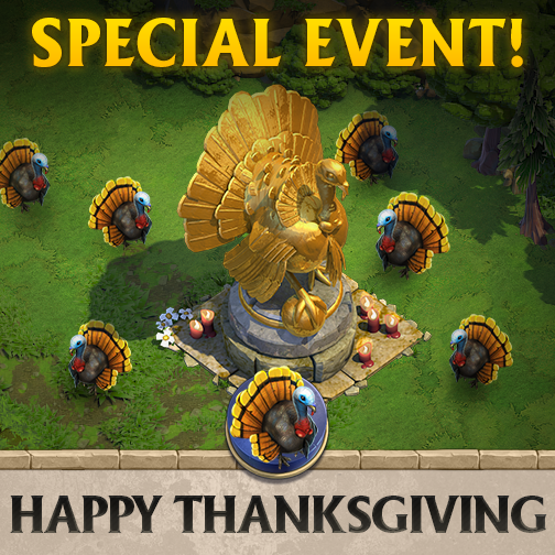 Thanksgiving!, DomiNations! Wiki