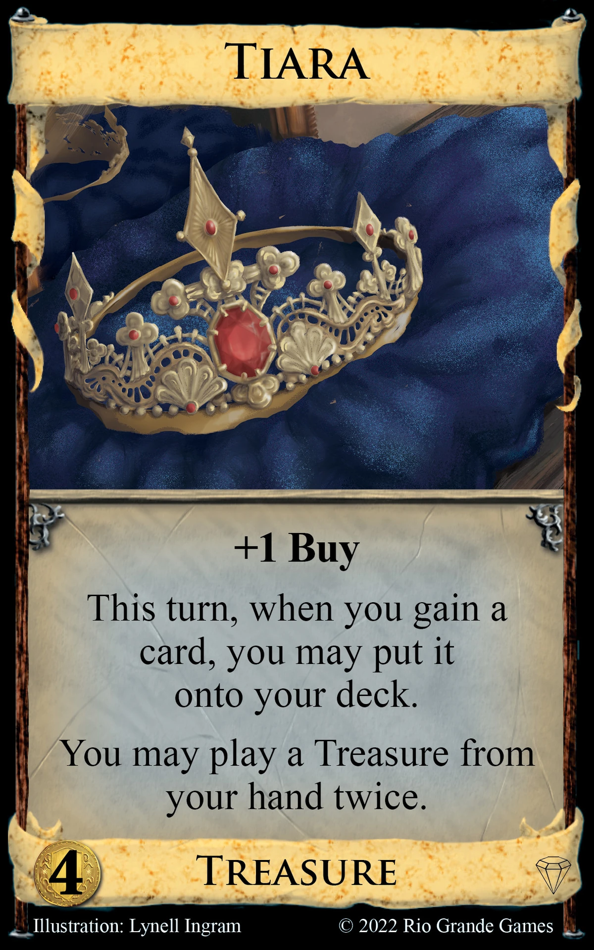 Tiara | Dominion (Card Game) Wiki | Fandom