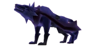 Dark Shadow Wolf