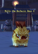 Willy the Barbaric Boar X