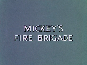 D mickey's fire brigade