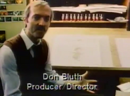 Bluth talking about the making of the Secret of NIMH.