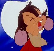 Fievel is tired from An American Tail: Fievel Goes West.