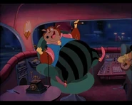 Pinky calling the Duke, who hires him by making an offer to capture Edmond, Chanticleer and the main animals