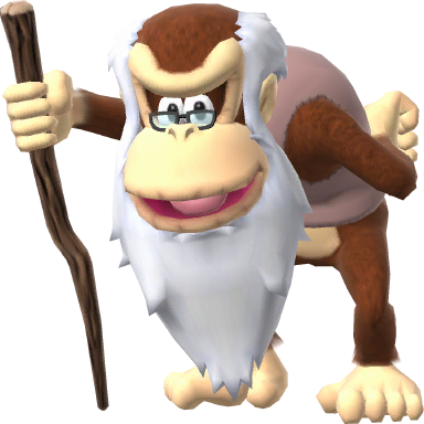 Cranky Kong, Wiki Donkey kong