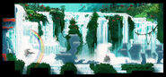 Jungle Waterfalls artwork.