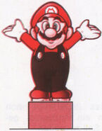 Artwork of Mario standing.