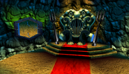 Inside the mermaid's palace.