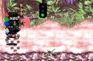 The sixth "Expresso Racing" track in K. Rool's Keep.