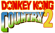 North American logo of Donkey Kong Country 2 for GBA.