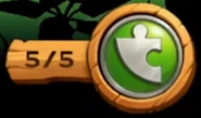 Puzzle Emblem which replaces other emblems at the result screen after collecting every single Puzzle Piece inside levels, as seen in the games Donkey Kong Country Returns and Donkey Kong Country Returns 3D.