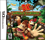 North American boxart of DK: Jungle Climber for DS.