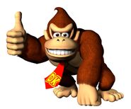 Donkey Kong's artwork.