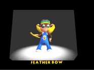 Tiny wielding her Feather Bow.