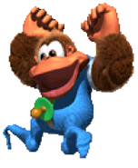 Kiddy's original artwork for the SNES version.