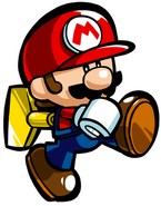 Mini Mario's artwork.