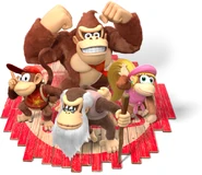 All Four Kongs TF.png (426 KB) Donkey, Diddy, Dixie, and Cranky together.