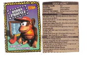 Diddy Kong's Lunchables collectible profile card