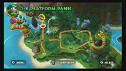 Level 1-K Platform Panic in the Jungle world map (Wii version).