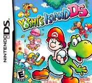 North American boxart of Yoshi's Island DS for DS.