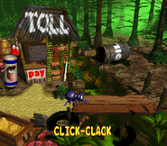 Click-Clack Credits Screen - Donkey Kong Country 2