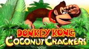 Logo of the game Donkey Kong Coconut Crackers (canceled in 2002 and repurposed as the game It's Mr. Pants[6] for GBA).