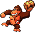 Artwork of Donkey Kong Sr.