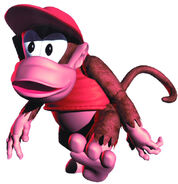 Artwork of Diddy Kong.