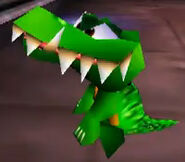 Klaptrap as seen in the game Donkey Kong 64 for Nintendo 64.