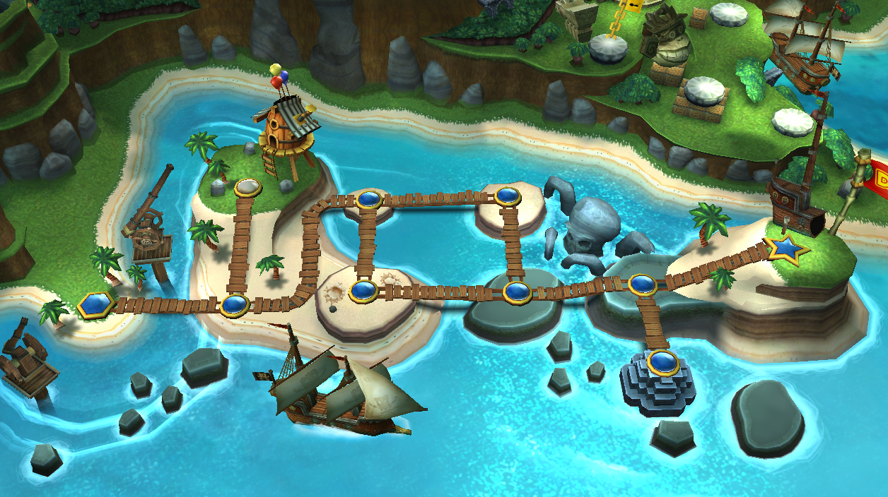 donkey kong country returns map