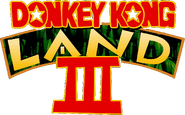 Logo - Donkey Kong Land III