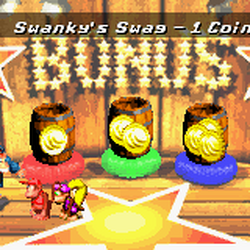 Swanky S Bonus Bonanza Donkey Kong Wiki Fandom