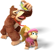 Donkey Kong y Dixie Kong