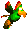 Squawks' sprite from the game Donkey Kong Country for GBA.