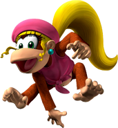 Dixie Kong's artwork.