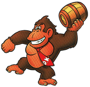 Artwork of Donkey Kong Sr.