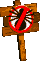 No-Squitter Sign from Donkey Kong Country 2: Diddy's Kong Quest