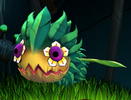 Mangoruby's shortened body after her defeat.