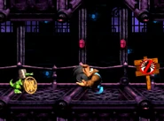 Krack-Shot Kroc Koin.png (653 KB) Kiddy is about to take out Koin with the Steel Keg (near the No-Squitter Sign).