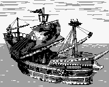 Galeão da Prancha em Donkey Kong Land 2