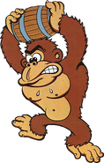 Donkey Kong Sr.'s artwork from the game Donkey Kong for Arcade.