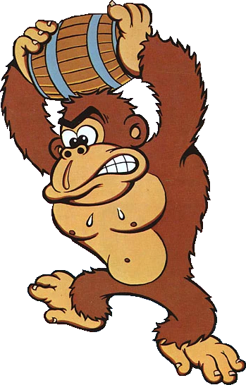 donkey kong original logo