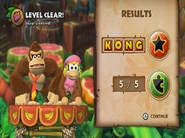 DKC Results Screen 2.png (1.02 MB) DK and Dixie finish the Fruity Factory level.