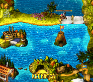 Krematoa en el mapa del mundo principal
