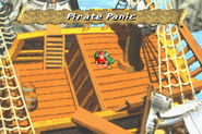 Pirate Panic stage in the first world map of the North American version.