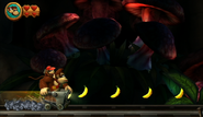 The mine cart seen in a trailer for Donkey Kong Country Returns.