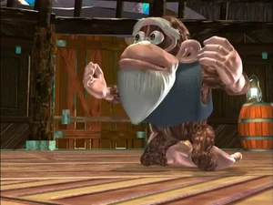 Evil Cranky Kong