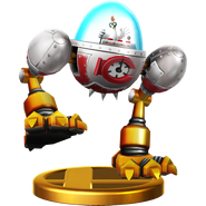Colonel Pluck's trophy in the game Super Smash Bros. for Wii U.
